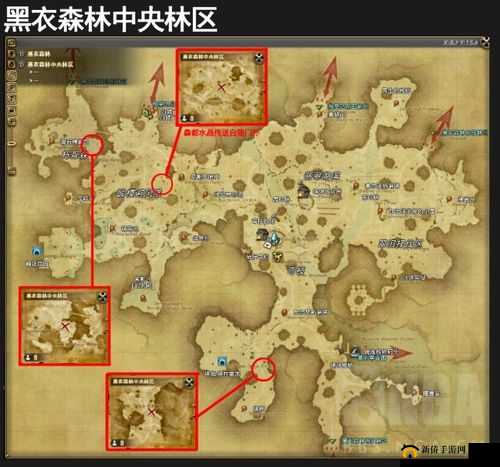 《FF14》陈旧的毒蜥蜴革地图位置详解：挖掘地点大揭秘