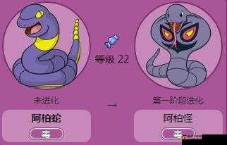 宝可梦大探险：阿柏蛇进化秘籍，食谱攻略全解析