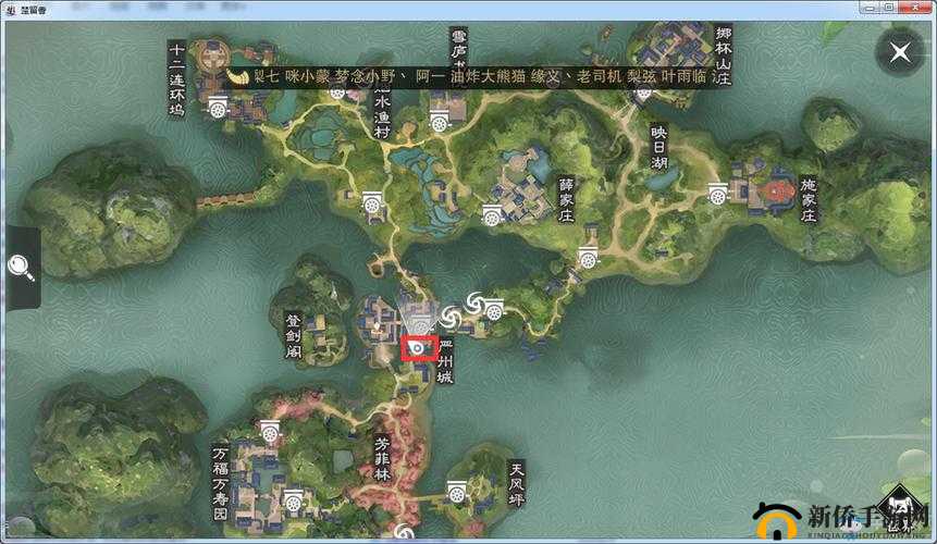 楚留香手游：噬心鬼王位置及NPC地图详解