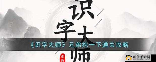 识字大师兄弟抱一下 探寻不和谐之处的全面攻略指南