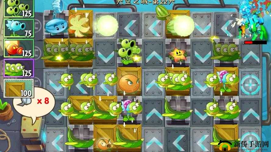 植物大战僵尸 2 天空之城围追堵截 25 天通关攻略详解