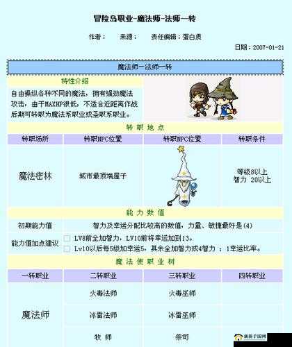 横行冒险王魔法师职业令人惊叹的技能全面详细介绍