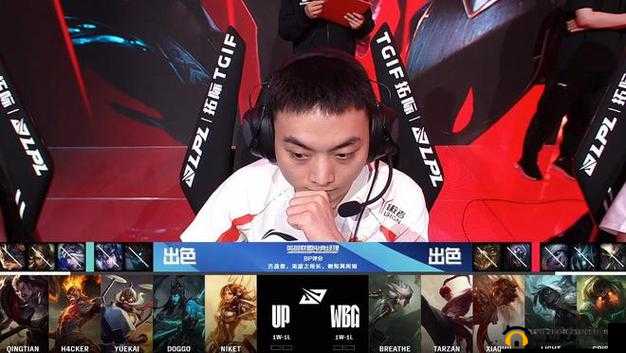 各解说看 WBG 被 UP 横扫：爆冷背后的原因