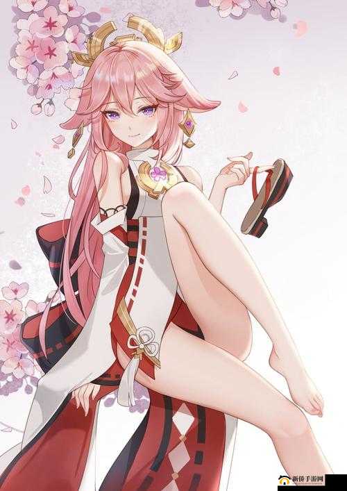 八重神子腿法娴熟脚法图片：张娜英