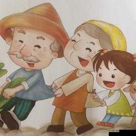 旅行者和丽莎拔萝卜：趣味故事