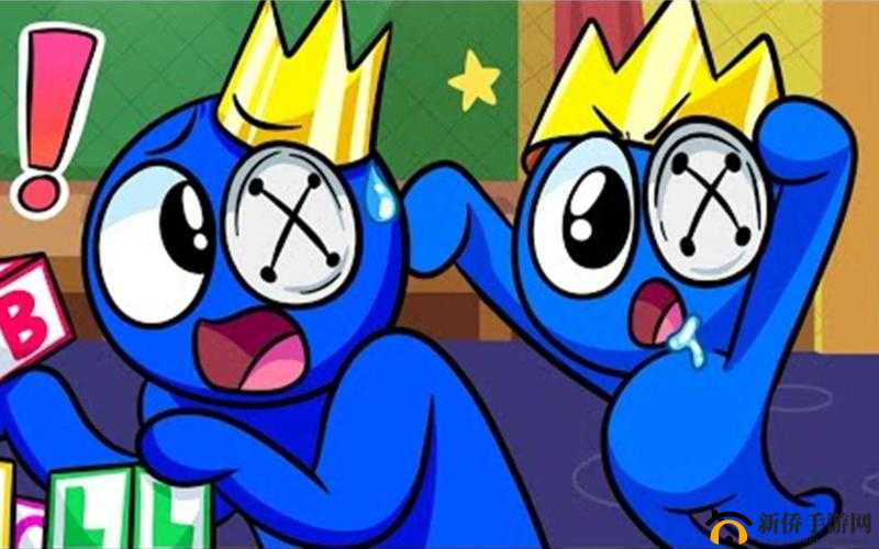 blue 小蓝彩虹：可爱的形象