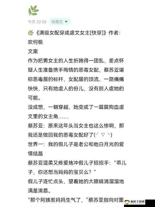 NR 系统成精以后快穿：开启奇幻之旅