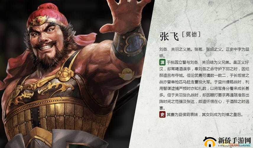 三国志 14 中张飞与众人关系的全面深入剖析与解读
