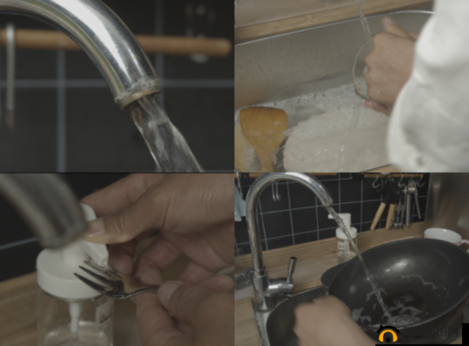 厨房一次又一次的索要刷碗总：这活真累人