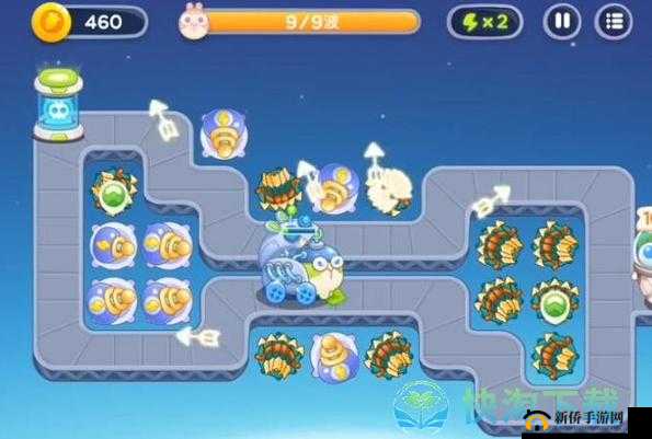 保卫萝卜4太空穿越第22关怎么过？满星攻略来帮你