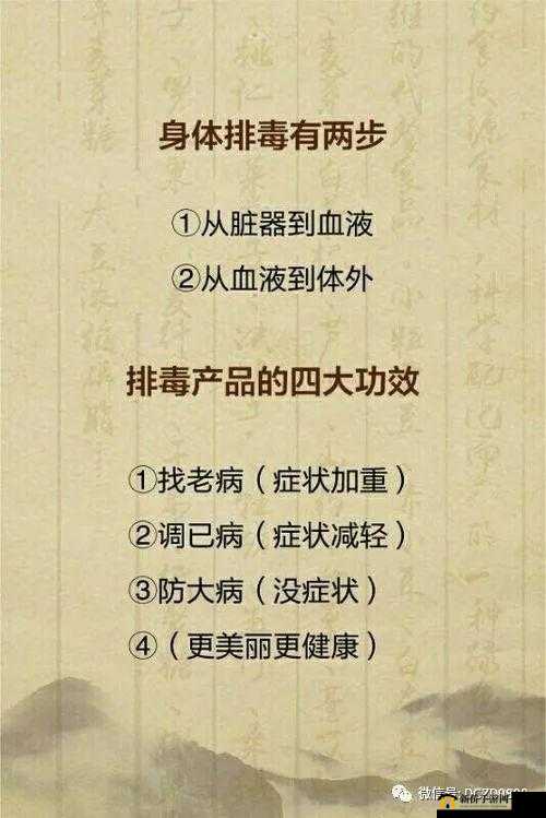 顶级村医第五章排毒要吸：解析排毒之法