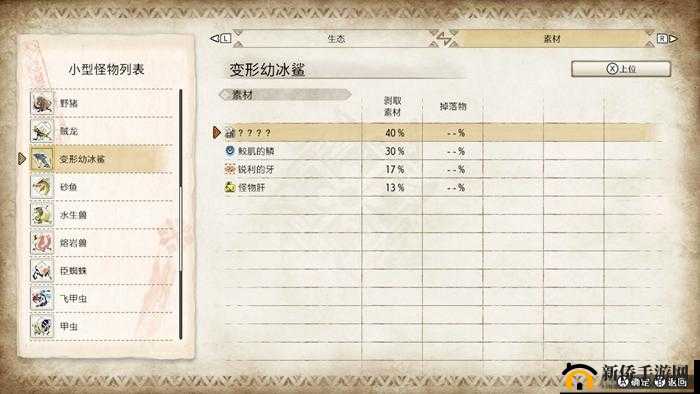 怪物猎人崛起中柔软的厚皮获取的详细方式全解析