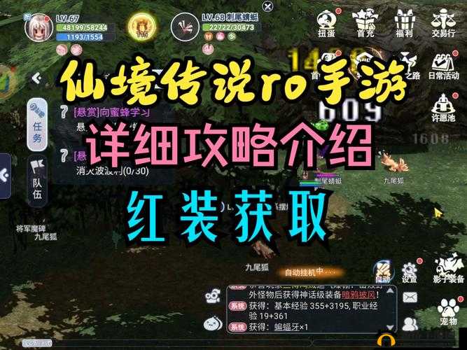 仙境传说 ro 中红玛瑙的获取地点及详细方法全面大揭秘