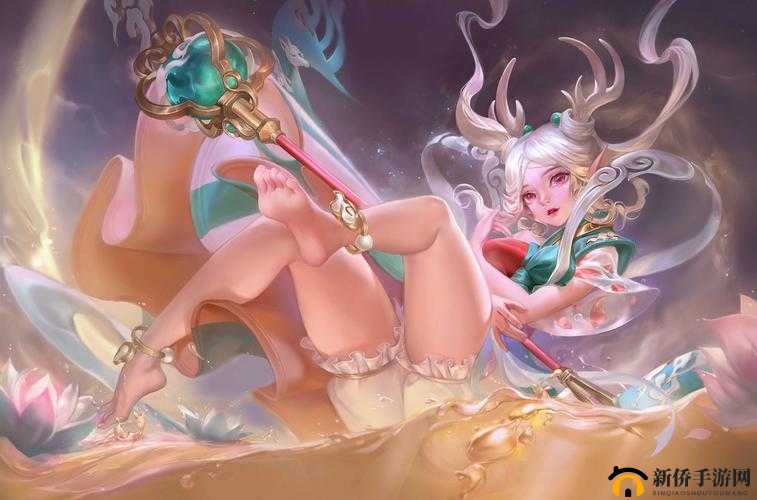 瑶遇见神鹿翻白眼流眼泪，这是什么操作？