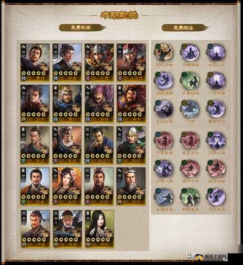 三国志2017紫将阵容全方位解析，选择推荐与高效搭配策略
