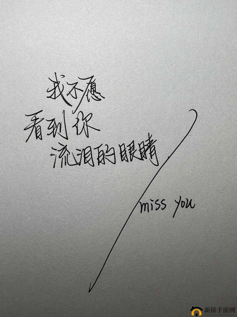 我不愿看到你那湿润眼睛中蕴含的悲伤与哀愁