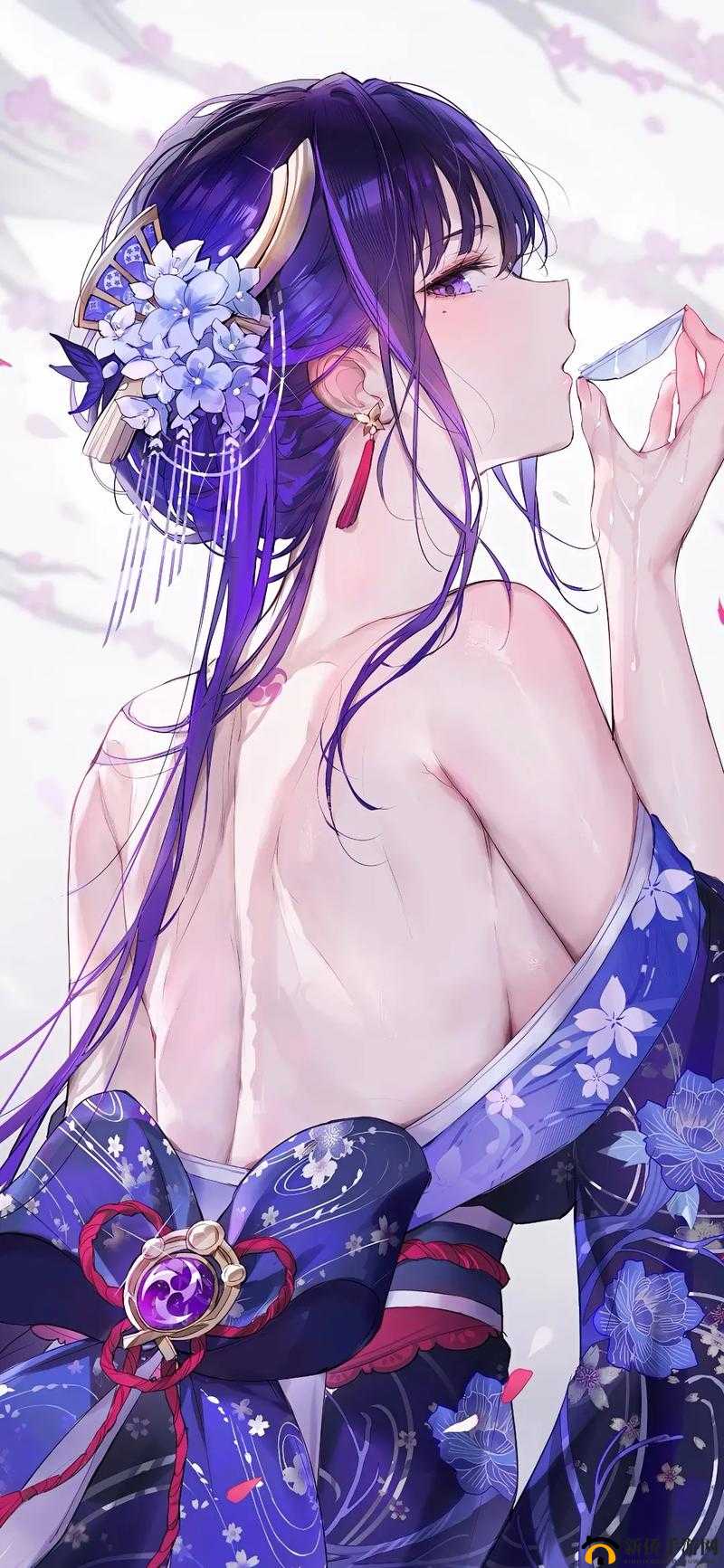 原神雷电将军乳液狂飙：震撼视觉的奇妙场景