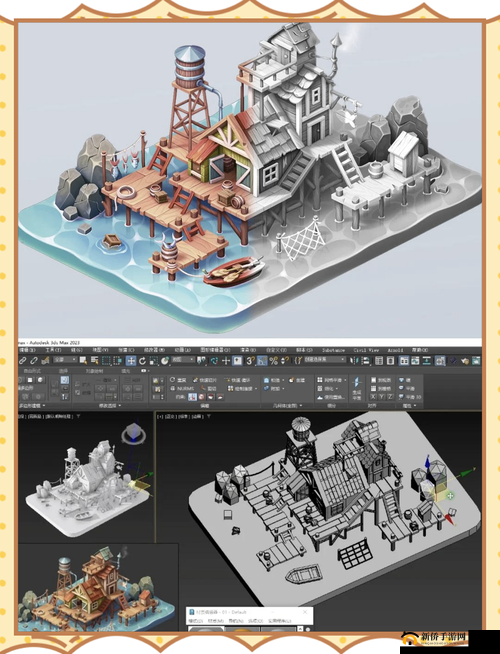 探索 3Dmax 亚洲 NINEBOXmod 的无限可能：打造创意数字世界