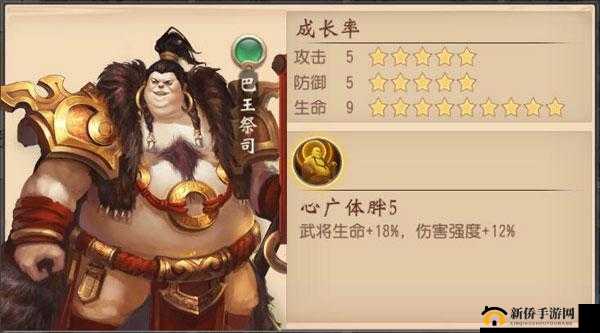 大唐无双手游中巴王祭祀生命型武将的实战表现与深度策略分析