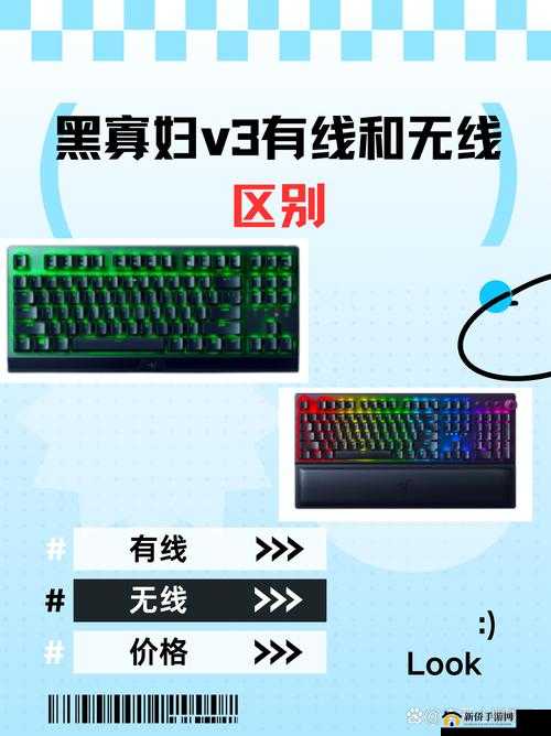 黑寡妇 V3 有线与无线区别大揭秘：性能差异全知晓