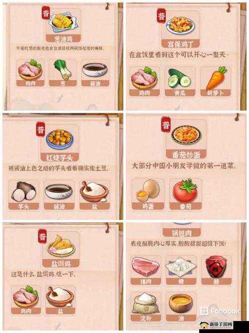 梦幻西游烹饪食谱揭秘，品味美食与奇幻冒险的完美交融之旅