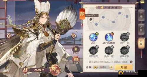 三国志幻想大陆深度解析，神将与名将的升星策略与成长之路