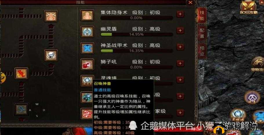 传奇世界技能提升全攻略，深入解析技能玩法与升级技巧
