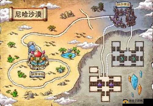 冒险岛前往沙漠地区详尽指南，多种路线与等级要求全解析
