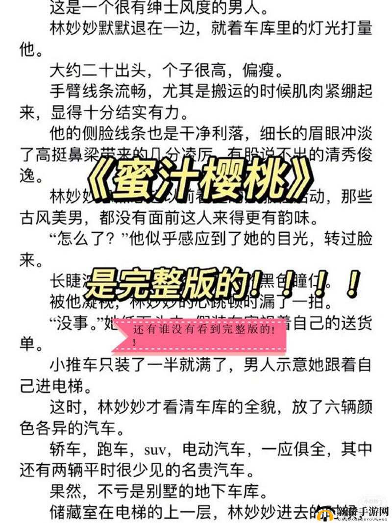 蜜汁樱桃林妙妙三个角色介绍-探寻他们的独特魅力与故事