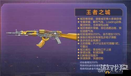 CF王者之城套装全面解析，揭秘其精准度与射速双重提升的卓越属性