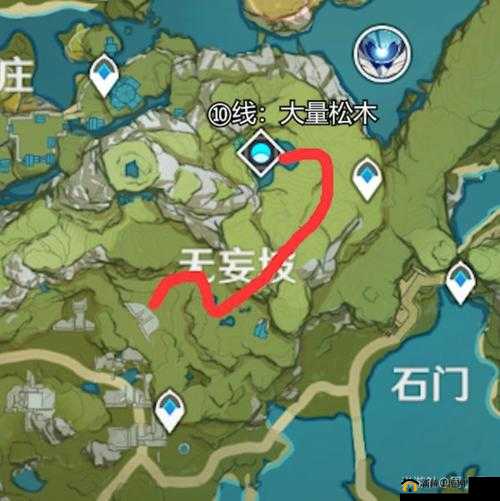 原神玩家必看，松木获取攻略及全地图位置图解在哪里？