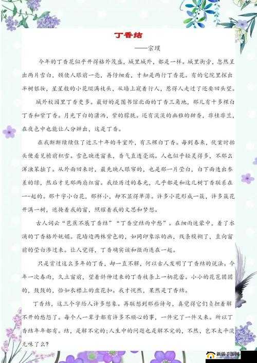 五香丁香网是什么？有哪些独特之处和值得关注的内容？快来一探究竟