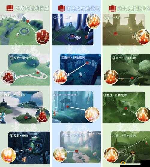 光遇10月12日任务怎么完成？大蜡烛堆分布位置及高效攻略揭秘